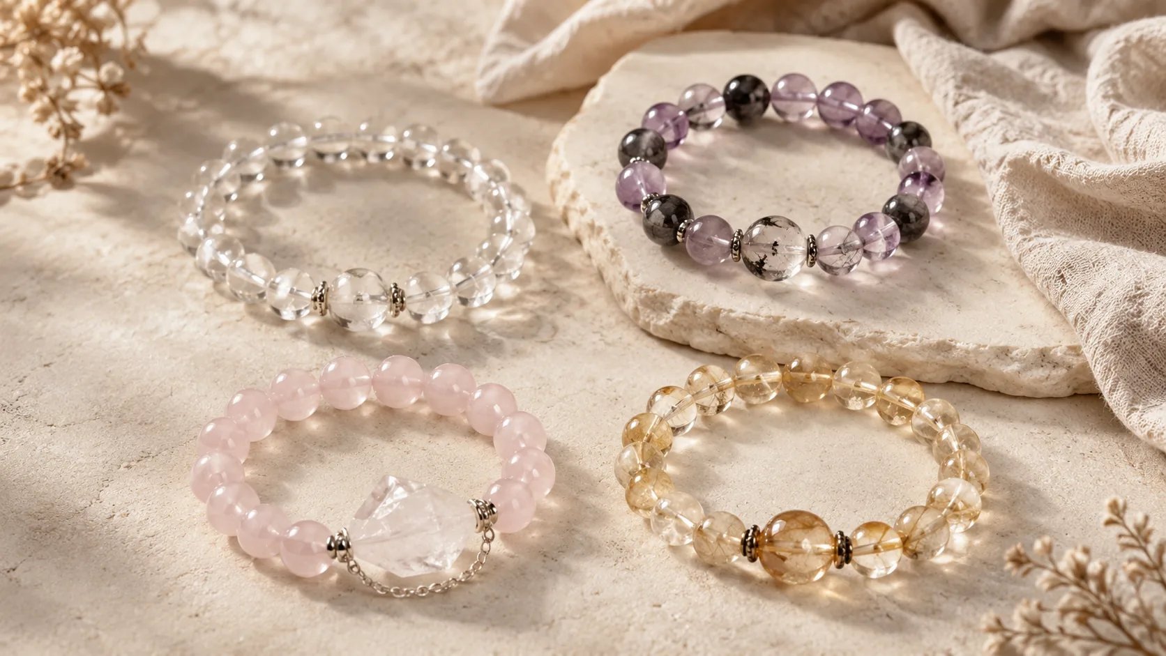wholesale crystal bracelet collection for boutiques and gift retailers